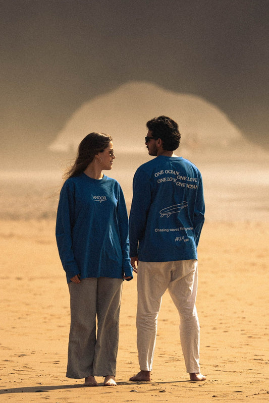 Oversize-Longsleeve „One Ocean One Love“